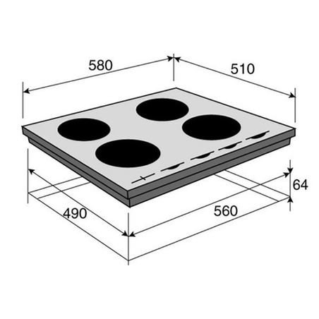 Plaque induction BRANDT BPI6315B
