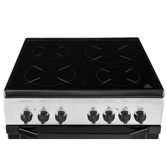 Cuisinière vitrocéramique INDESIT I6V6C1A X FR INOX