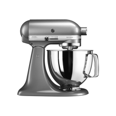 Robot pâtissier KITCHENAID ARTISAN GRIS ARGENT 4,8L- 5KSM125ECU