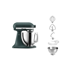 Robot pâtissier KITCHENAID ARTISAN PREMIUM VERT ARDOISE 4,8L- 5KSM185PSEPP