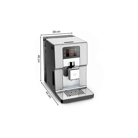 Espresso con molinillo KRUPS INTUITION EXPERIENCE + YY5058FD PLATA/METAL