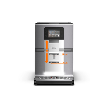 Espresso con molinillo KRUPS YY4491FD INTUITION PREFERENCE PLUS SILVER
