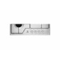 Plaque gaz ELECTROLUX PLAQUE GAZ KGS6424SX 60CM 3000W 4 FOYERS ACIER INOXYDABLE VERRE NOIR