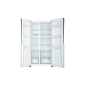 Refrigerateur americain HAIER RÉFRIGÉRATEURS AMÉRICAINS 504L FROID VENTILÉ 90.8CM F, HSR3918FNPG