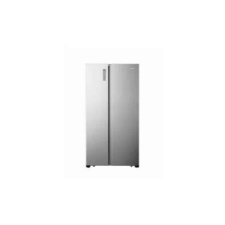 Réfrigérateur multi-portes HISENSE REFRIGERATEUR AMERICAIN RS677N4BIE 519L 42DB AUTOMATIQUE VERRE GRIS