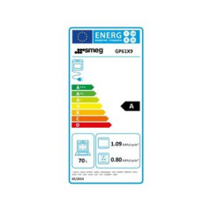 Smeg Elite GP61X9 - Cuisinière - pose libre - largeur : 60 cm - profondeur : 60 cm - hauteur : 86 cm