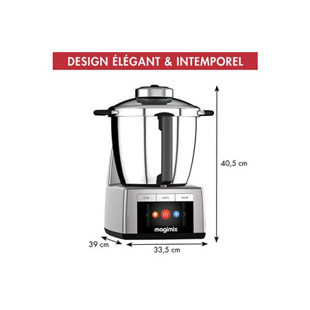 Robot cuiseur MAGIMIX COOK EXPERT XL PLATINE 18909