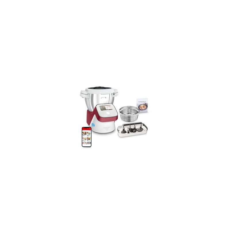 Robot cuiseur MOULINEX RECONDITIONNE I-COMPANION TOUCH XL 1550 W ROUGE - HF934510R Robot cuiseur MOULINEX RECONDITIONNE I-COMPANION TOUCH XL 1550 W ROUGE - HF934510R