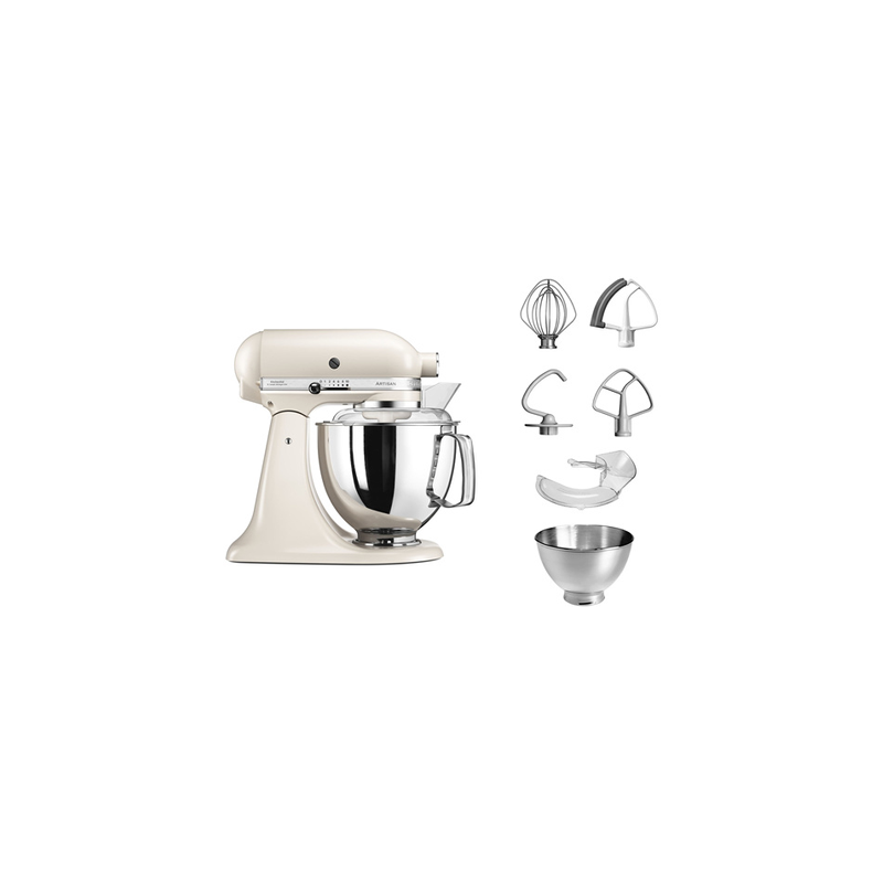Robot pâtissier KITCHENAID ARTISAN ELEGANCE 5KSM175PSELT CREME Robot pâtissier KITCHENAID ARTISAN ELEGANCE 5KSM175PSELT CREME