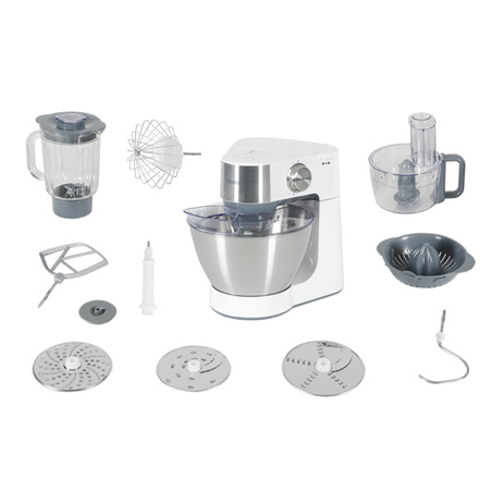 Robot pâtissier KENWOOD KM282 PROSPERO BLANC INOX