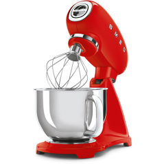 Robot pâtissier SMEG ROBOT SUR SOCLE 4,8 LITRES ROUGE