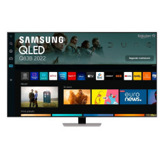 TV SAMSUNG QLED QE75Q83B 4K UHD 75'' 2022 Plata
