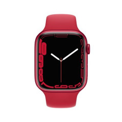 Apple Watch Series 7 GPS + Cellular, boîtier Aluminium (PRODUCT)RED 45mm avec Bracelet Sport (PRODUCT)RED