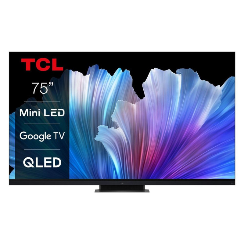 TV TCL 75C935 75" QLED 4K UHD Smart TV Aluminium brossé 2022