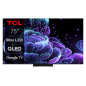 TV TCL 75C835 75" QLED 4K UHD Smart TV Aluminium brossé 2022
