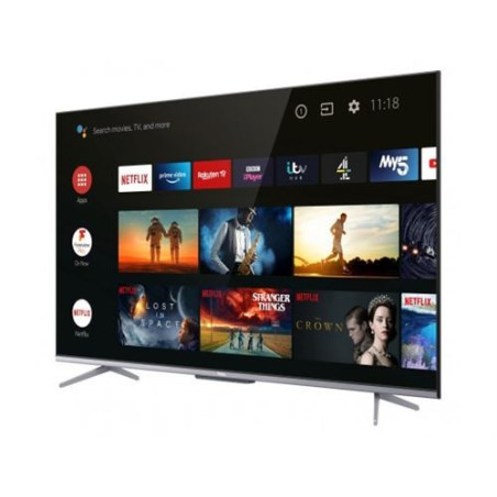 TV TCL 65P725 65" 4K HDR Android TV Noir