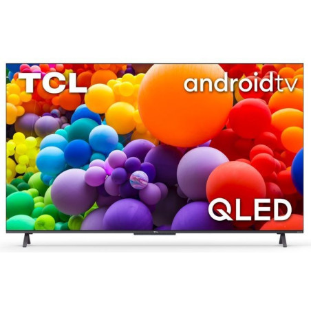 TV TCL QLED 55C725 55" 4K Ultra HD Smart TV Aluminium brossé