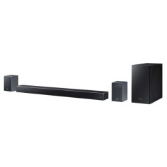 Barre de son Samsung HW-Q90R- pour home cinéma - canal 7.1.4 - sans fil - Bluetooth, Wi-Fi - 512 Watt - gris