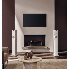 Enceintes connectées Hi-Fi Kef LS60 Wireless Blanc Vendues à la paire