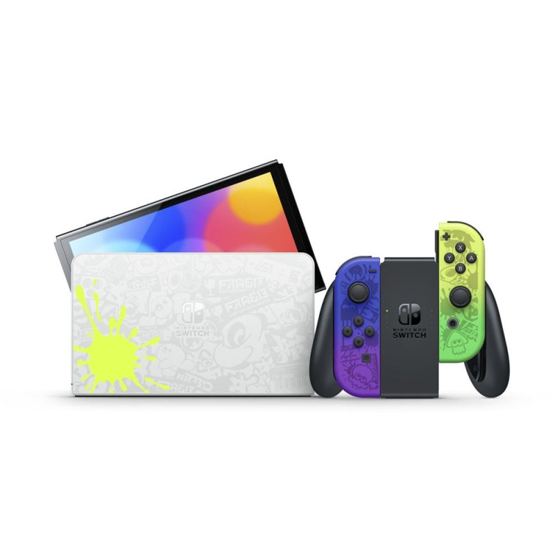 Console Nintendo Switch model OLED édition limitée Splatoon 3